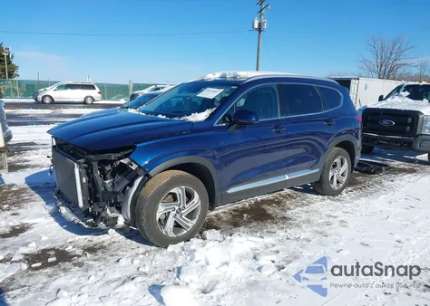 2022 Hyundai Santa Fe Sel из США, поврежденный, VIN 5NMS2DAJ0NH375248